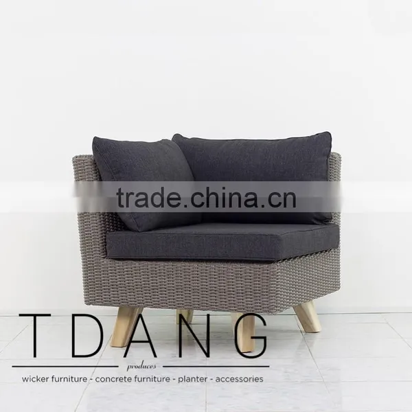 Torguta Outdoor Patio Furniture - Poly Rattan Material - Outdoor Wicker Furniture photo-3