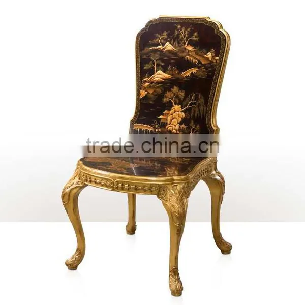 Aesthetic Classic English Designed Fine Handcarved Replica Solid Wood Veneer Console Table BF12-05274e photo-4