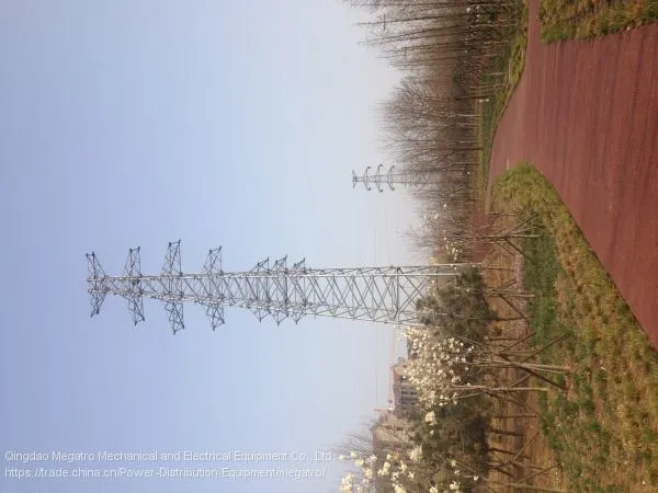Megatro Tubular Lattice Steel Tower for Power Transmission Line Project photo-3