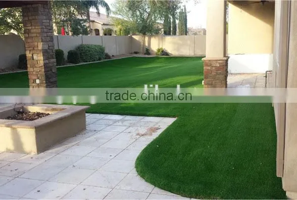 PE Mesh Sport Cheap Artificial Grass for Landscaping With Good Quality photo-5