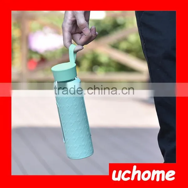 UCHOME Clear Empty Glass Water Bottles Sports Drinking Bottles Automotive Glass Bottles photo-3