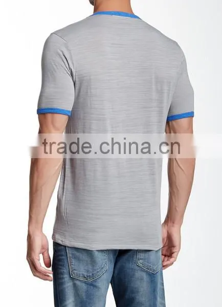 T-shirts in Bulk Men's Short Sleeve Plain Dyed Solid Color Trends T-shirts With Pocket Plain White T-shirts photo-3