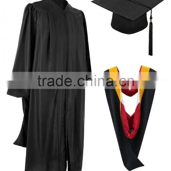 Customized Bachelor Cap Gown & Tassel Uniforms Gown Graduation photo-4