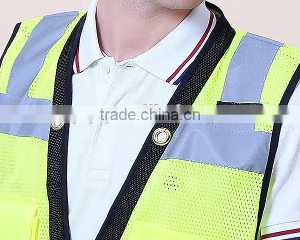 2017 Hot Sale ce En20471 Class 2 Walking Reflective Safety Vest photo-4