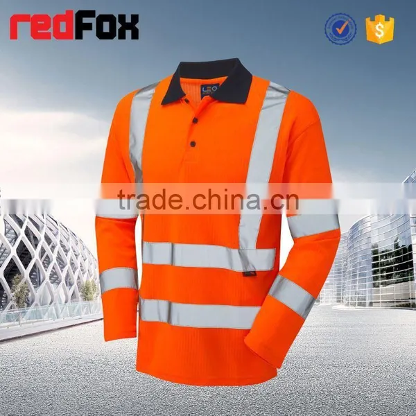 Cycling Reflective T-shirt Truck Safety Red T-shirts Polo Wholesale Yellow T-shirt photo-3