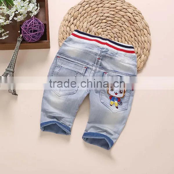 Hot Sales Newest Design Fancy Kids Baby Denim Jeans Pants photo-2