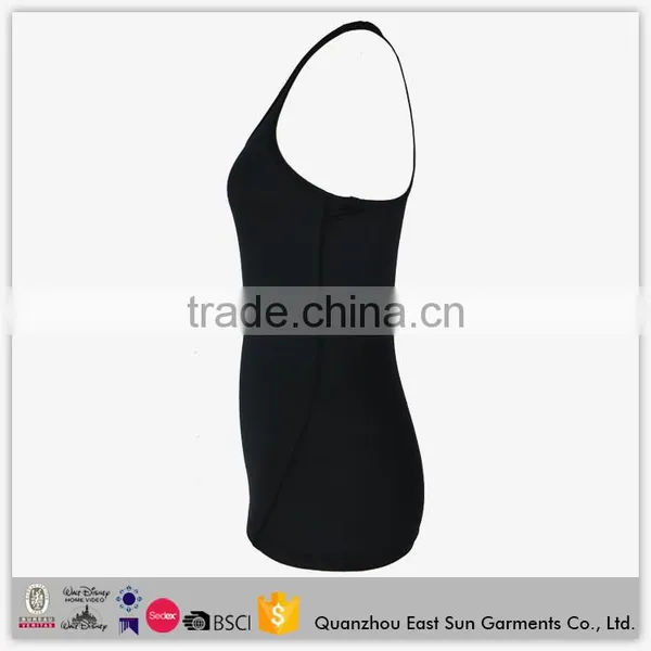 Newest Design High Quality Breathable Custom Vest Fitness Yoga Dry Fit Tank Top photo-3