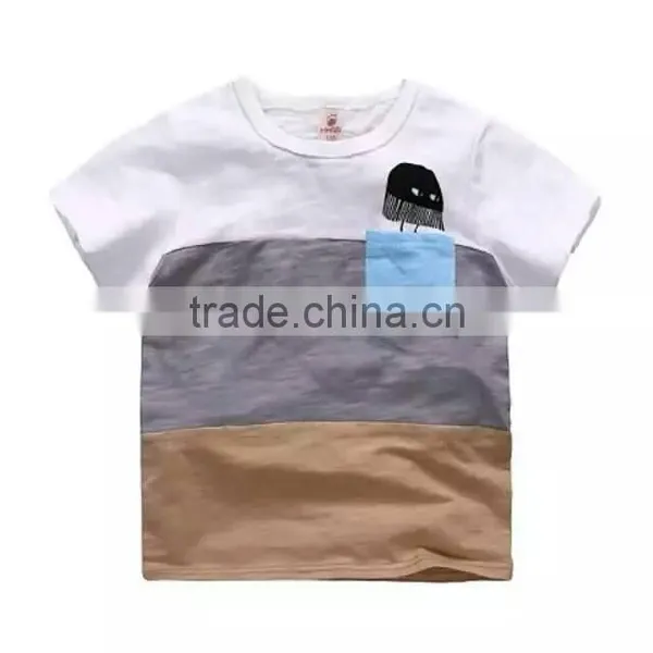 2016 Latest Designs Casual Kids Summer Children Clothing T-shirt Short Pants Cool Baby Clothing Sets photo-2