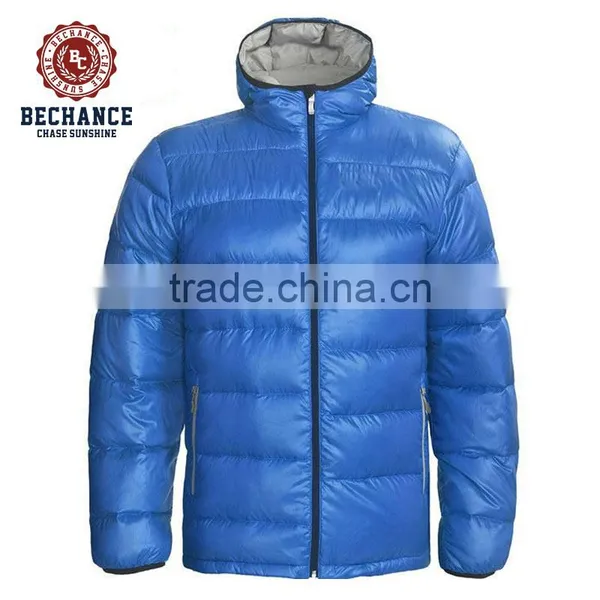 LZ243 Men Ultra Warm Goose Down Jacket,hood Goose Down Coat photo-2