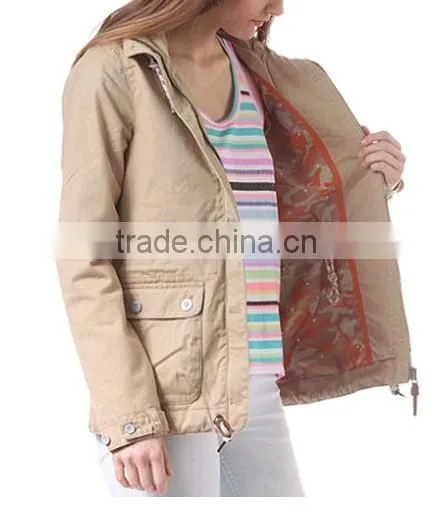 Classic Plaid Hooded Jacket PQ335 photo-4