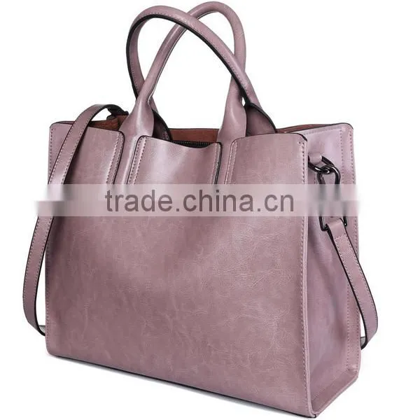 China Supplier High Quality Private Label Designer Women Genuine Leather Handbags photo-6