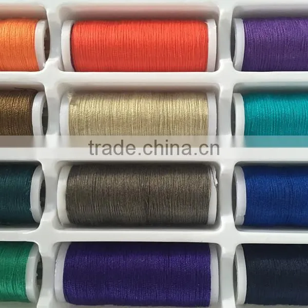 40/2 Poly Cotton Sewing Thread,core Spun Yarn,anchor 100 Cotton Floss photo-3
