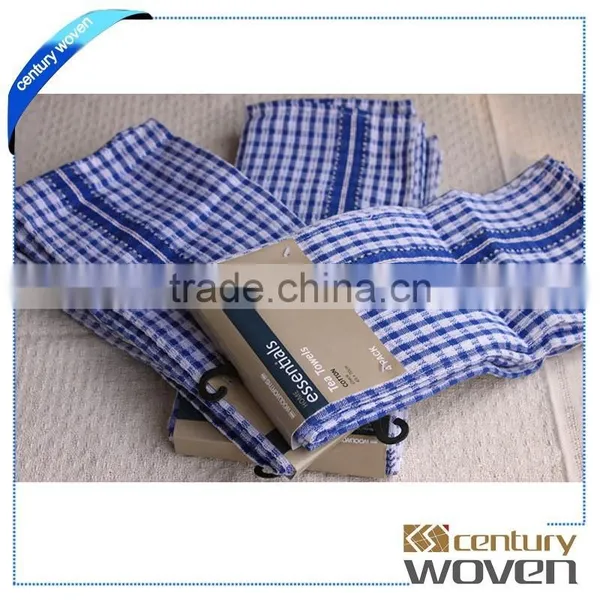 China Supplier Plain Linen Wafflle Checked Tea Towel photo-2