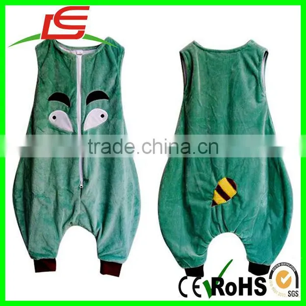 Flannel Infants Young Children Sleeveless Vest Cent Leg Sleeping Bag photo-2