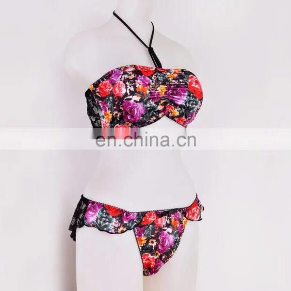 New Underwired Adjustable Adult Sexy Womens Bra And Panty Underwear photo-4