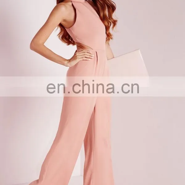 Ladies Wide Leg Jumpsuit Pattern , Jumpsuit Fashion New Design photo-3