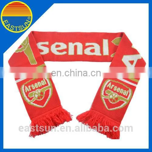High Quality Customized Sports Promotional Polyester Fan Scarf photo-2