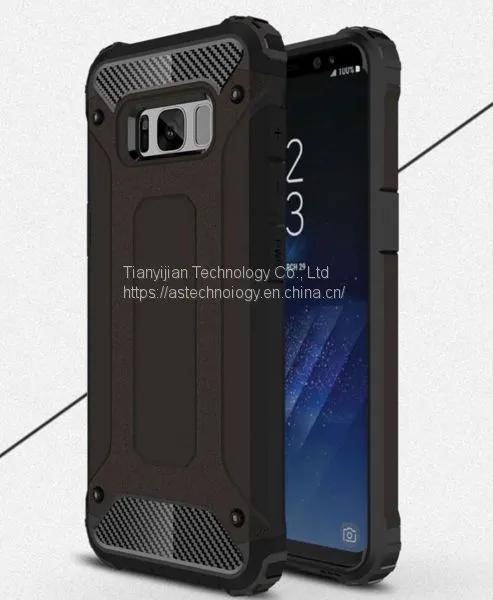 Samsung Galaxy S8 & S8 Plus Dual Layer Shockproof Armour Tough Case Cover photo-2
