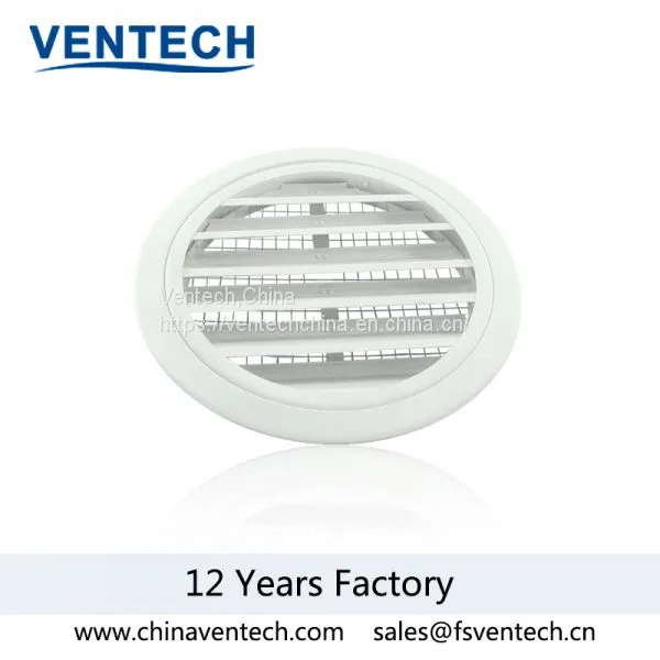 Round Weather Louver Ceiling Diffuser Vent Parts photo-5