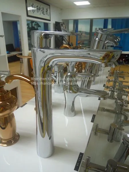 Single Lever Handle Tall Vessel Sink Faucet photo-4