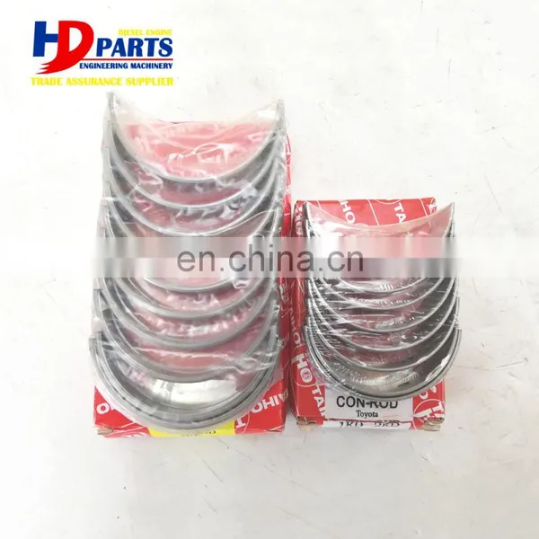 Diesel Engine Parts 1KD 2KD 1KZ Crankshaft and Con Rod Bearing STD photo-5