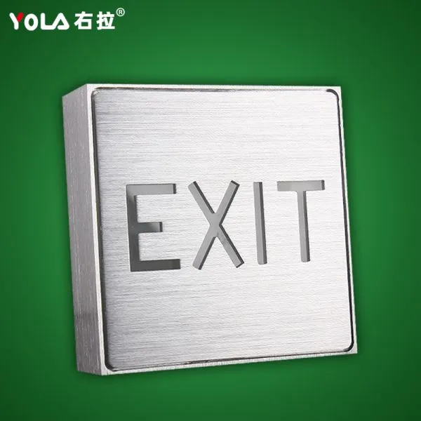 High Quality Aluminium Emergency Exit Sign Lights Waterproof Factory Direct Sales photo-2