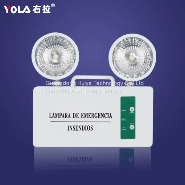 China Wholesale LED Light Emergency Lighting Two Head Emergency Light photo-4