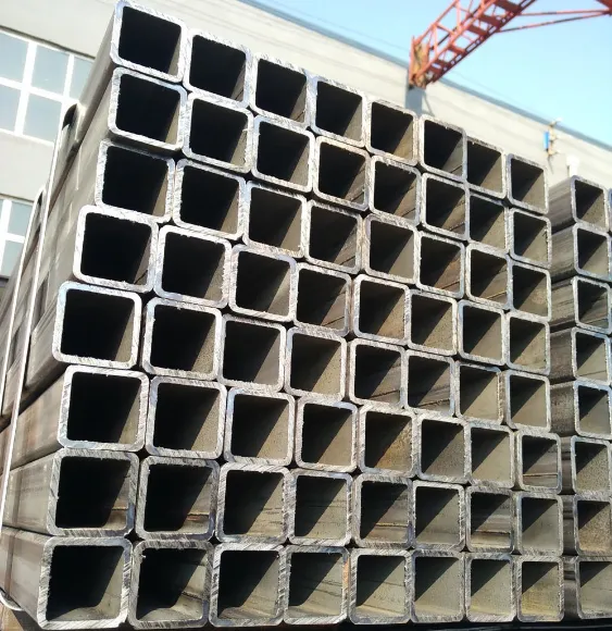 Hot Rolled Carbon Square Steel Pipe / Rectangular Black Pipe / Hollow Section Mild Tubes