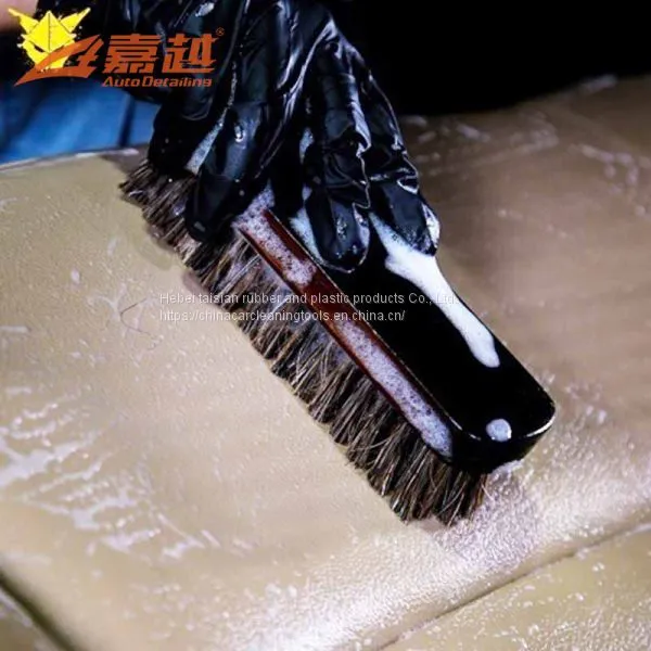 Horse Bristle Brush Wholesale Auto Horse Bristle Brush Horse Bristle Brush Wholesale Horse Bristle Brush for Car photo-2
