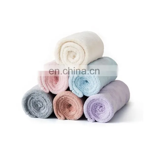 Dry Hair Cap Quick Drying Lady Towel Superfine Fiber Bath Head Wrap