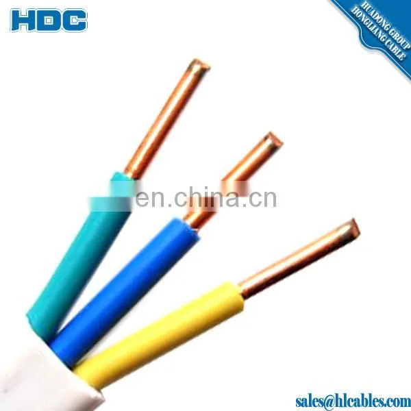 Copper Wire PVC Jacket Electric Cable 3g 1.5mm2 2.5mm2 PVC Cable photo-4