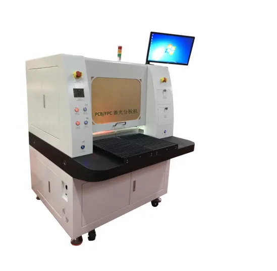 355нм 10Вт /15Вт высокоточная УФ-лазерная резальная машина с CCD для FPC/PCB