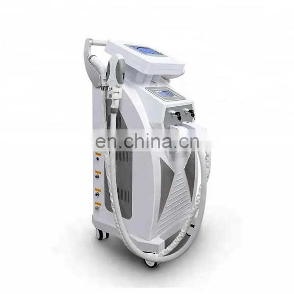 Professional 4 In1 e Light Ipl rf nd Yag Laser q Switched Hair Removal Machine photo-3