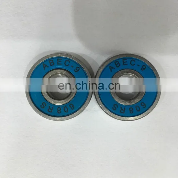 Miniature Ball Bearing 608 2RS Skateboard Bearing 608 8*22*7mm photo-3