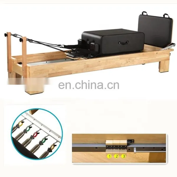 High Quality With Low Price Wood Balanced Fixing Core Of Body Pilates Reformer photo-3