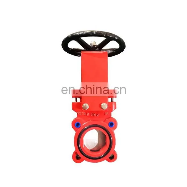 DN50 DIN Ductile Cast Iron Soft Seat Knife Gate Valve PN10 photo-3