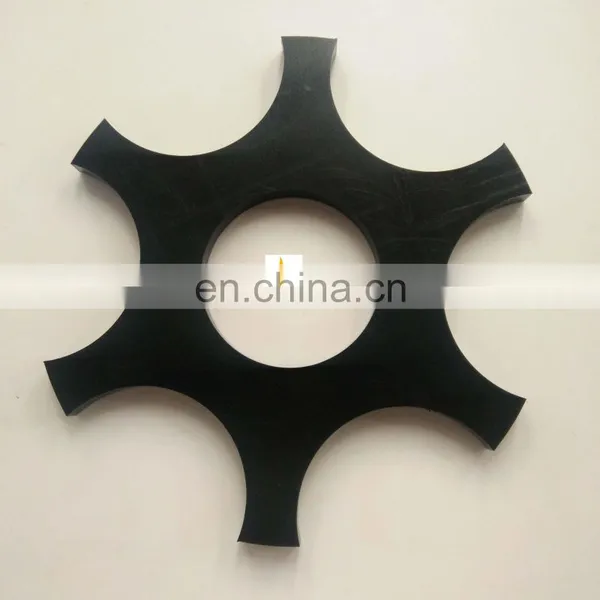 UHMWPE Construction Machinery Parts UHMWPE Guide Plate Block, Polyethylene Block Hdpe Spare Parts photo-3