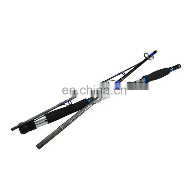 Wholesale High Quality Custom Jigging Trolling Rod Saltwater Topwater Fishing Pole Boat Fishing Rod photo-3