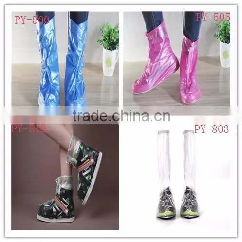 Waterproof Rain Cover Boots Rain Shoe Covers photo-4