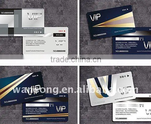 Custom Plastic Mateiral Business Card ,membership Card With Serial Number Quality Choice photo-2
