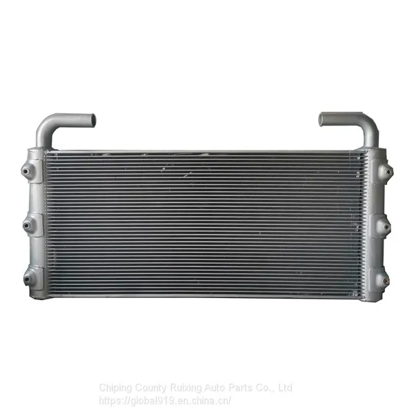 High Performance EX220-5 Excavator Aluminum Radiator Water Tank photo-4