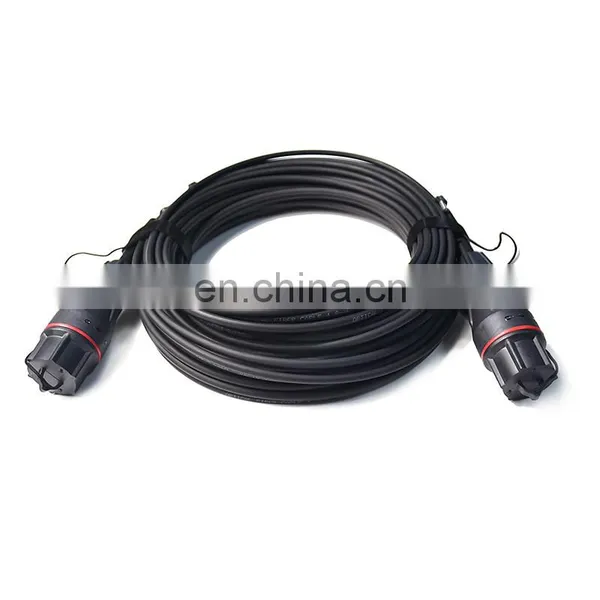 Ip67 Outdoor LC Jumper Fiber to the Antenna Outdoor Cable Assemblies Compatible Fullaxs Connector Fiber Optic Patch Cord photo-2