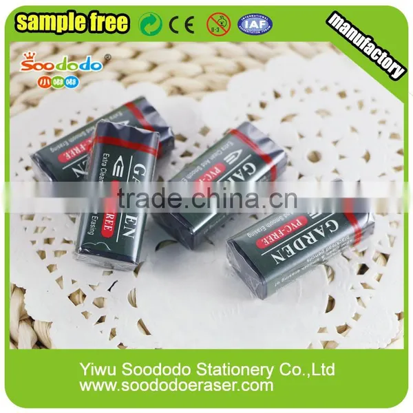 White Rubber Pencil Eraser / Soft School White Rubber Eraser photo-5