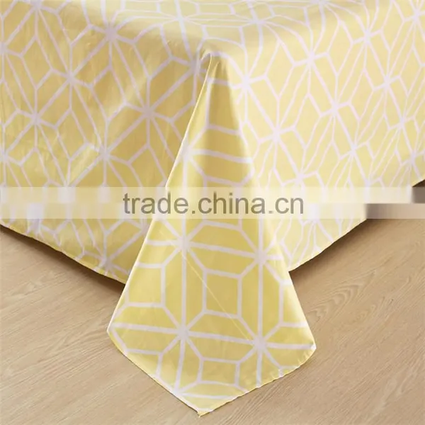 Professional Manufacture 40s Bedding Set 128*68 Pigment Printing Cotton Flat Sheet Sets Whole Home Comforter Sets photo-2