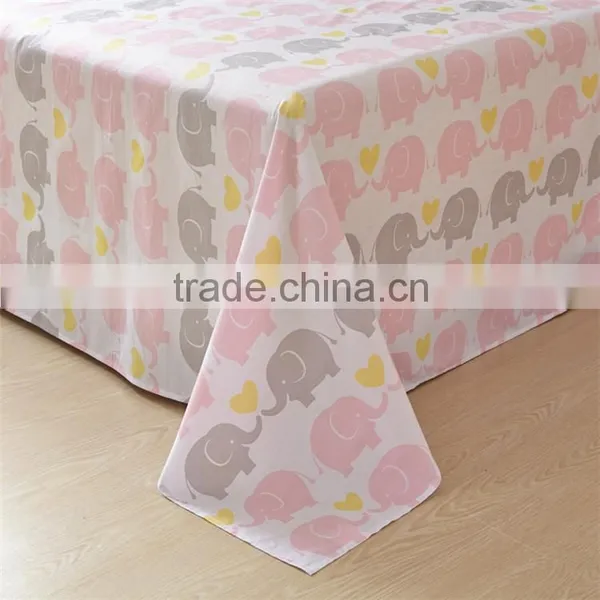 High Quality 100% Cotton Animal Printed Cartoon Bedding Sets Kids Queen Size Bed Sheets photo-2