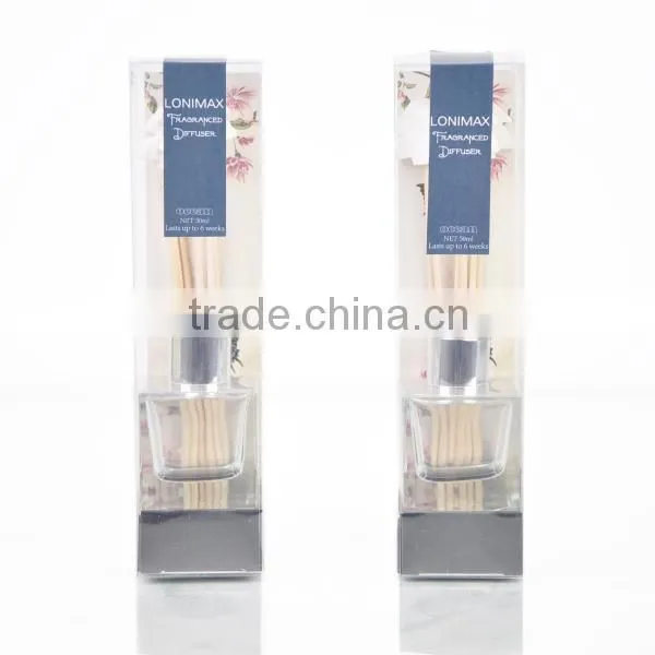 50ml Home Fragrance Aroma Reed Diffuser With Glass Bottle SA-1992 photo-2
