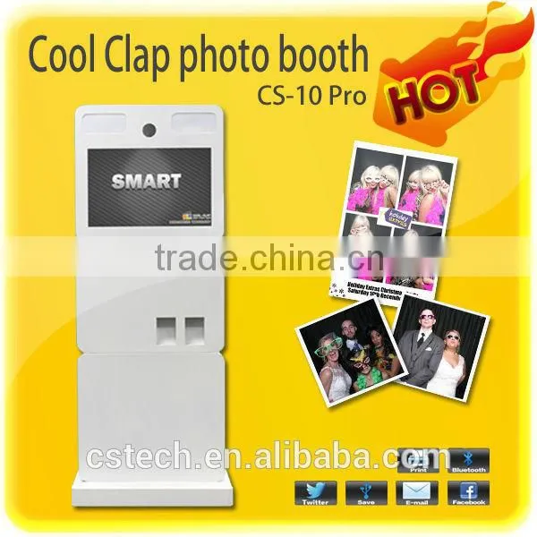 Fashion Design OEM Language Photo Booth With Built-in Printer photo-2