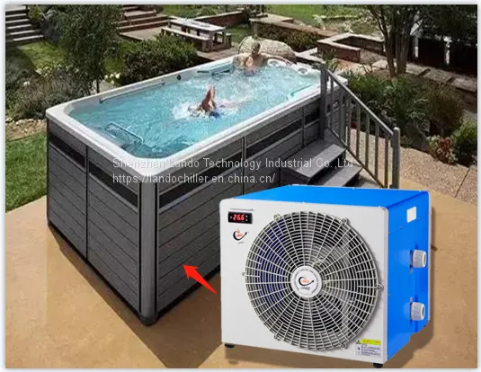 Lando Supplies 2023 New Version of the Ice Bath Cooling Unit for Sports Recovery With Performance Cooling Capacity