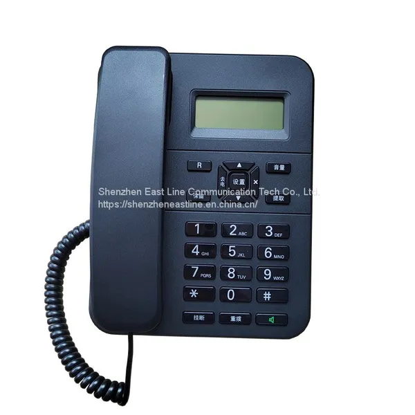 China Best Caller ID Corded Phone PABX Wired Telephone Set Factory photo-2