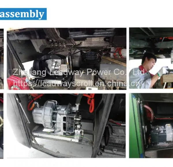 KINGLONG Bus Spare Parts Oil Free Scroll Compressor Air Pump photo-4
